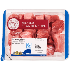 Wilhelm Brandenburg Schweine-Gulasch aus dem Schinken