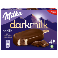 Milka darkmilk Stieleis Vanilla