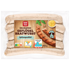 REWE Beste Wahl Geflügelbratwurst