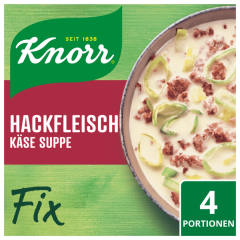 Knorr Fix Hackfleisch-Käse-Suppe