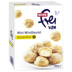 REWE frei von Mini-Windbeutel glutenfrei