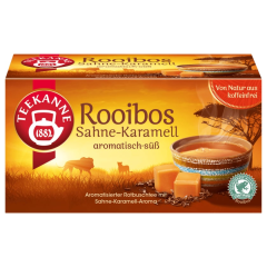 Teekanne Rooibos Sahne-Karamell