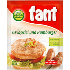 Fant Fix Cevapcici und Hamburger