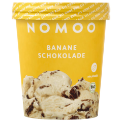 NOMOO Bio Eis Banane Schokolade vegan