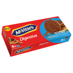 McVitie's Milk Chocolate Wheatmeal Wheatmeal Biscuits