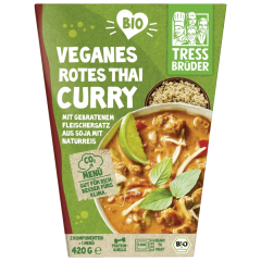 Tress Brüder Bio Veganes Rotes Thai Curry