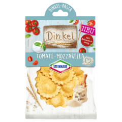 Steinhaus Dinkel Pasta Tomate Mozzarella