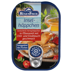 Rügenfisch Inselhäppchen Hering geräuchert