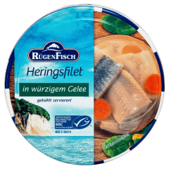 Rügenfisch Heringsfilets in Gelee