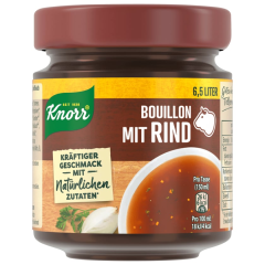 Knorr Bouillon mit Rind