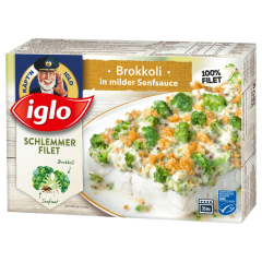 Iglo Schlemmerfilet Brokkoli in milder Senfsauce