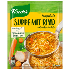 Knorr Suppenliebe Suppe mit Rind