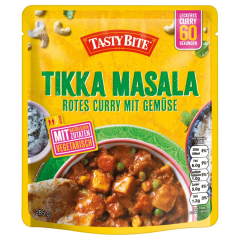 Tasty Bite Tikka Masala Rotes Curry mit Gemüse