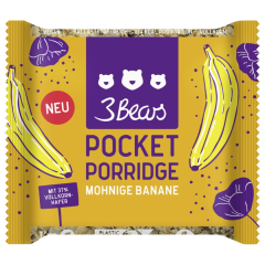 3Bears Pocket Porridge Mohnige Banane