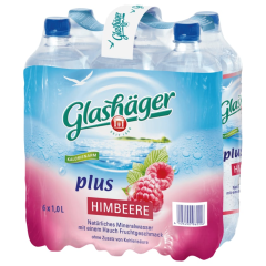 Glashäger Mineralwasser Himbeere