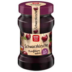 REWE Beste Wahl Schwarzkirsch-Konfitüre