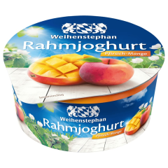 Weihenstephan Rahmjoghurt Pfirsich Mango