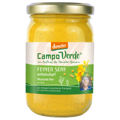 Campo Verde Demeter Bio feiner Senf mittelscharf
