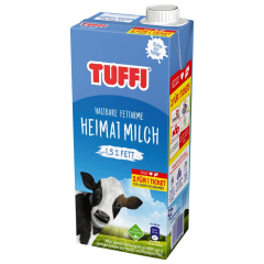 Tuffi Fettarme H-Milch 1,5%