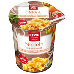 REWE Beste Wahl Nudeln in Rahmsauce