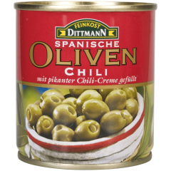 Feinkost Dittmann Oliven mit Chilicreme