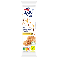 REWE frei von Bio Haferriegel Frucht glutenfrei