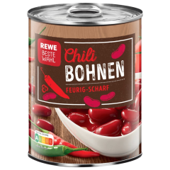 REWE Beste Wahl Chilibohnen in Sauce