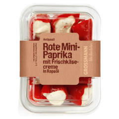 Grossmann Antipasti Minipaprika mit Feta