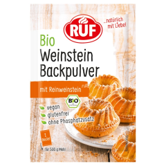 Ruf Bio Weinstein Backpulver