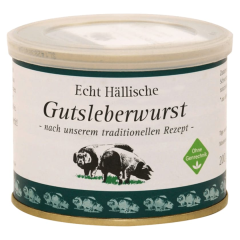 Echt Hällische Bio Gutsleberwurst