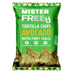 Mister Free'd Tortilla Chips Avocado With Fiery Chilli