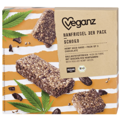 Veganz Bio Hanfriegel Schoko vegan