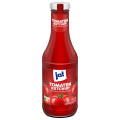 ja! Tomatenketchup mit Zucker & Süßungsmittel