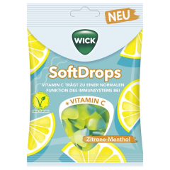 Wick Softdrops Zitrone-Menthol vegetarisch