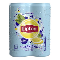 Lipton Zero Sparkling Ice Tea Zitrone