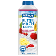 Milram Butter-Milch-Drink Kirsche-Banane