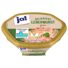 ja! Leberwurst fein