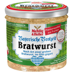 Mehlig & Heller Bayerische Brotzeit Bratwurst