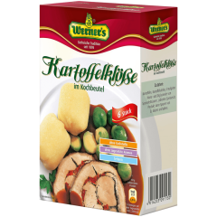 Werner's Kartoffelklöße im Kochbeutel