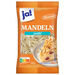 ja! Mandeln gestiftelt