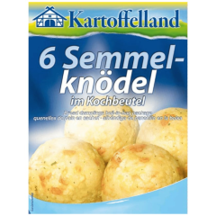 Kartoffelland 6 Semmelknödel im Kochbeutel