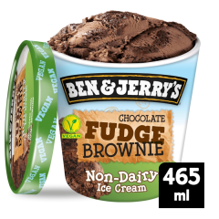 Ben & Jerry's Eis Chocolate Fudge Brownie vegan