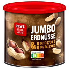REWE Beste Wahl Jumbo Erdnüsse geröstet & gesalzen