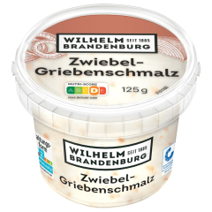 Wilhelm Brandenburg Zwiebel-Griebenschmalz