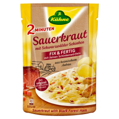 Kühne Sauerkraut Fix und Fertig mit Schinken