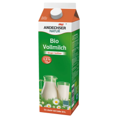 Andechser Natur Frische Bio Vollmilch