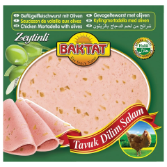 Baktat Geflügelfleischwurst mit Oliven