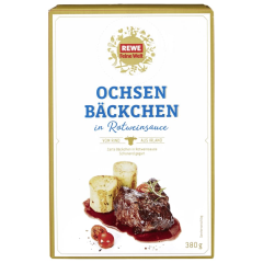 REWE Feine Welt Ochsen-Bäckchen in Rotweinsauce