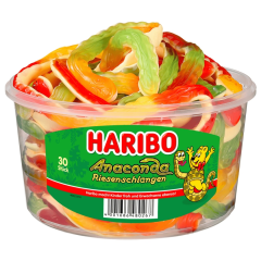 Haribo Fruchtgummi Anaconda Riesenschlangen