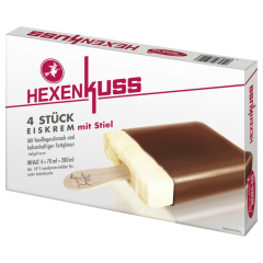 Hexenkuss Eiskrem mit Stiel